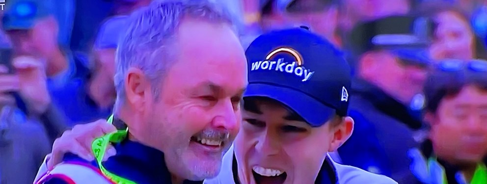 Bjargaði Tiger á klósettinu