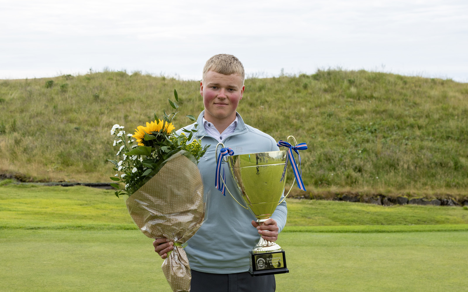 Böðvar fór á kostum og varð Íslandsmeistari í holukeppni