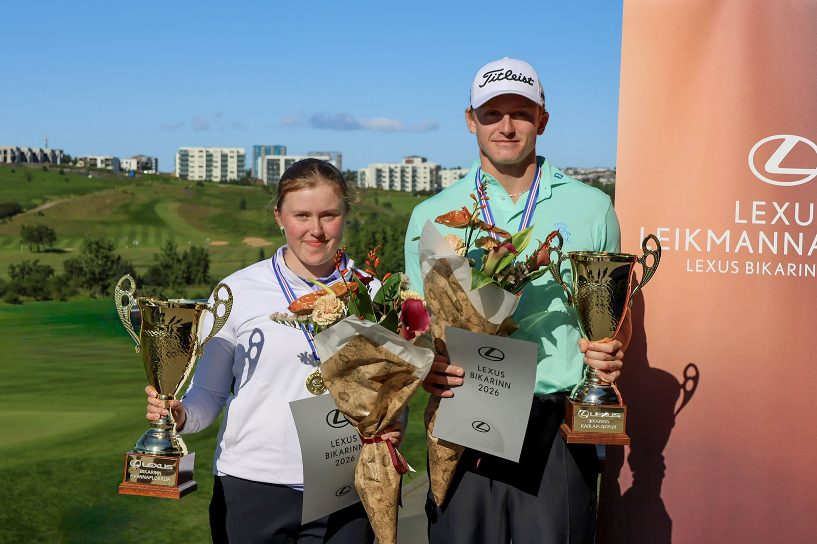 Karen og Daníel best í Lexus bikarnum