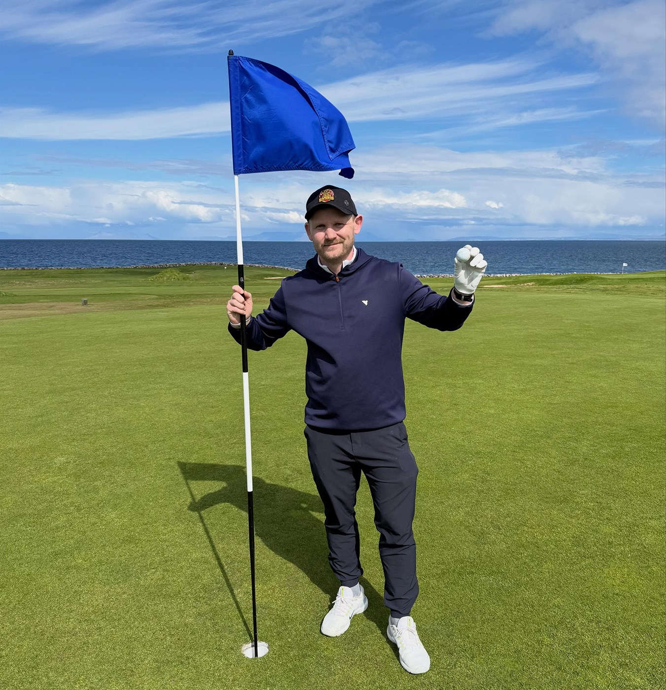 Garðar með albatross í Leirunni