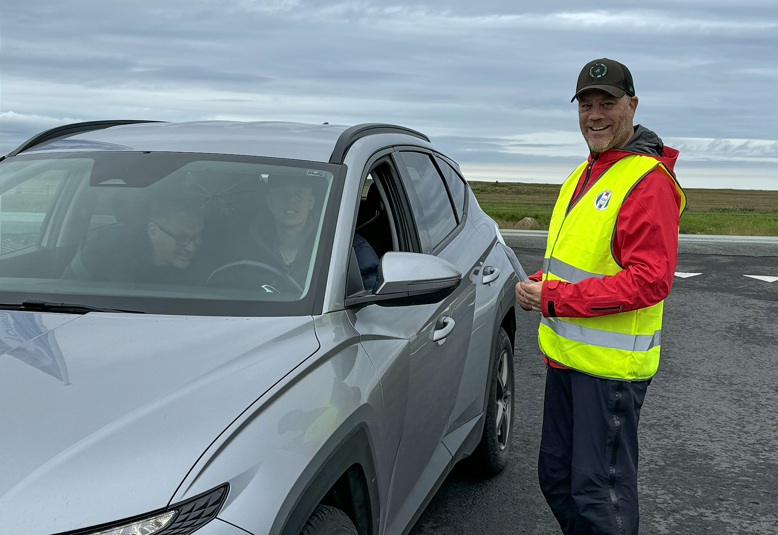 Þriggja stiga skyttan bílastæðavörður í Leiru 