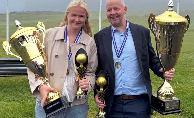 Magnað golf hjá Örlygi sem vann í sextánda sinn