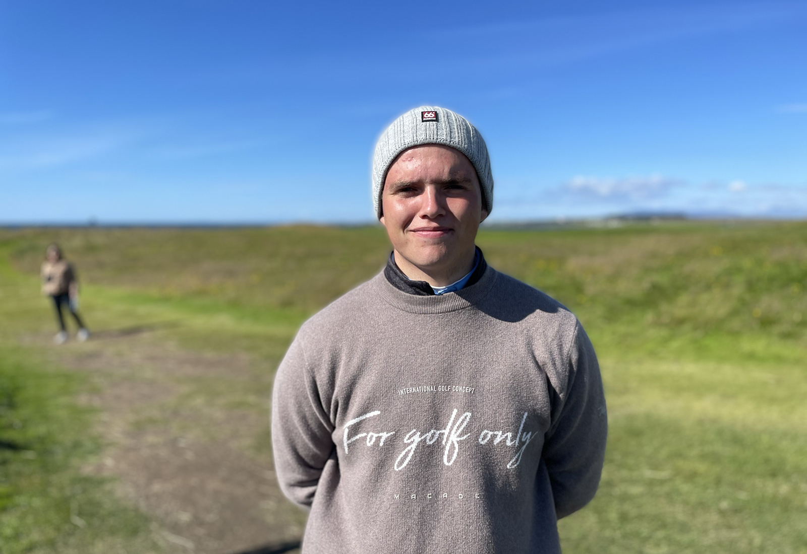 Heiðar Snær fór holu í höggi í beinni útsendingu!