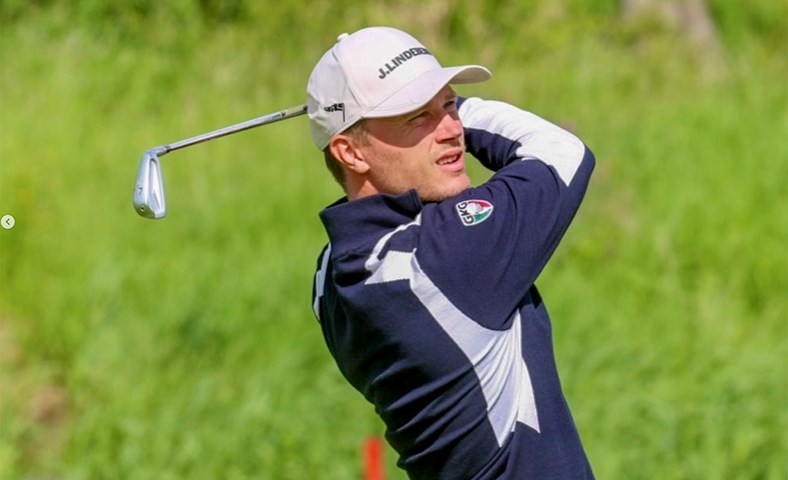 Hlynur og Dagbjartur góðir á besta golfvelli Noregs