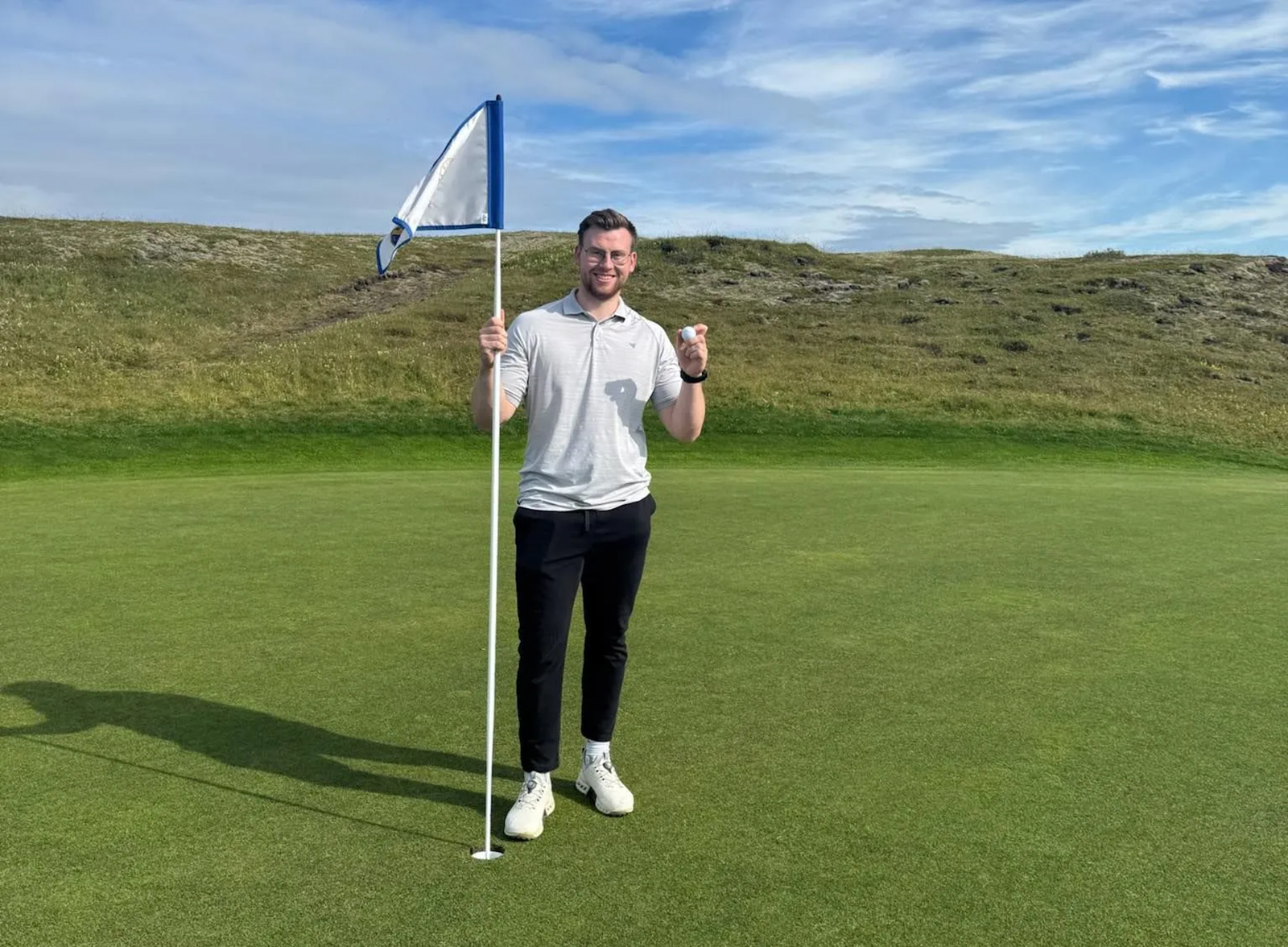 Svanur með draumahögg í Kiðjabergi