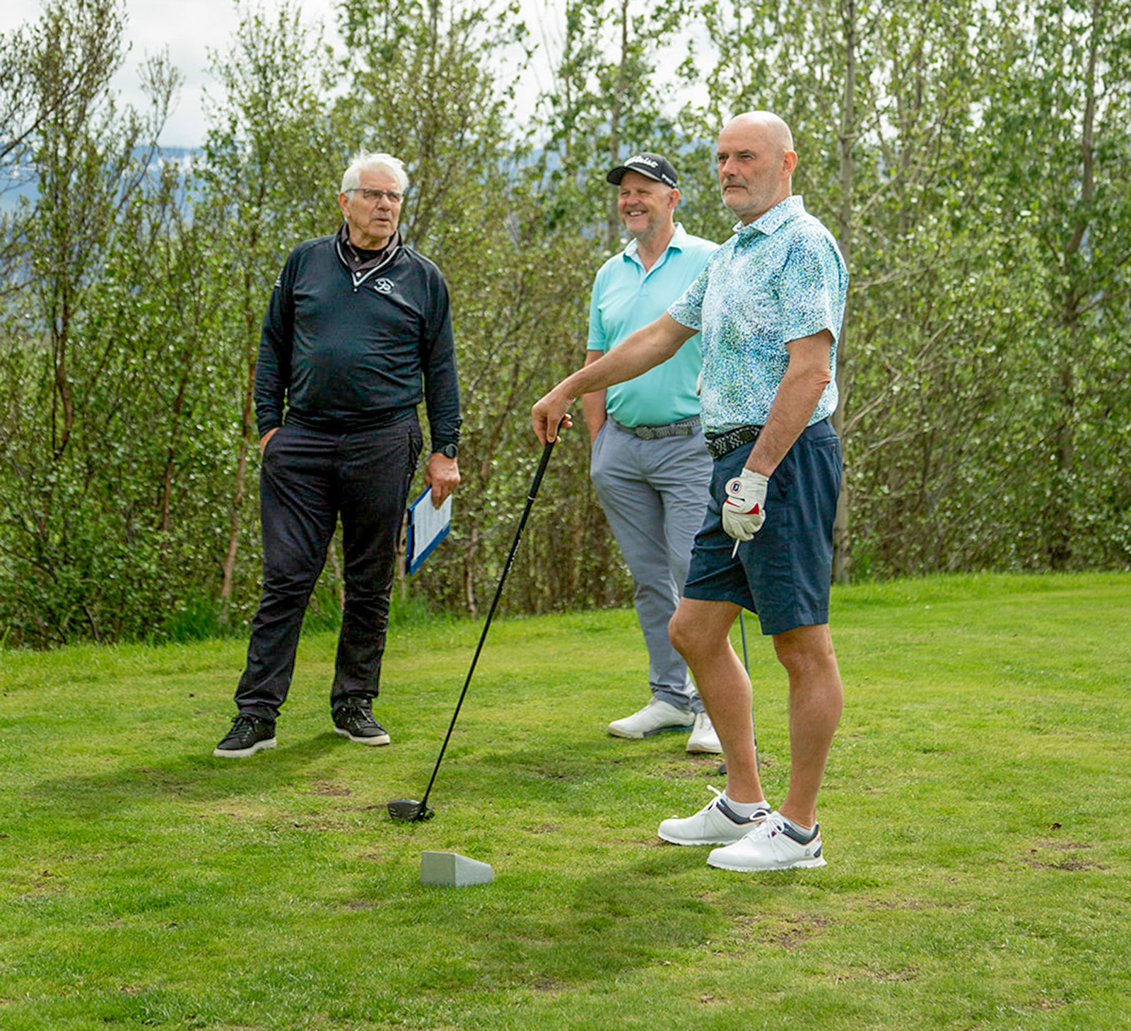 Hvað slærðu langt af teig? 