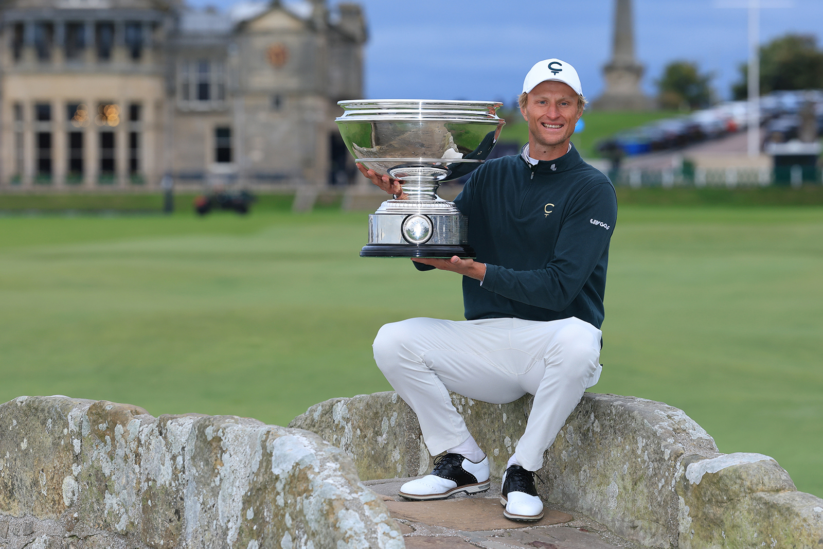 Pólverjinn vann tvöfalt á Dunhill Links í St. Andrews